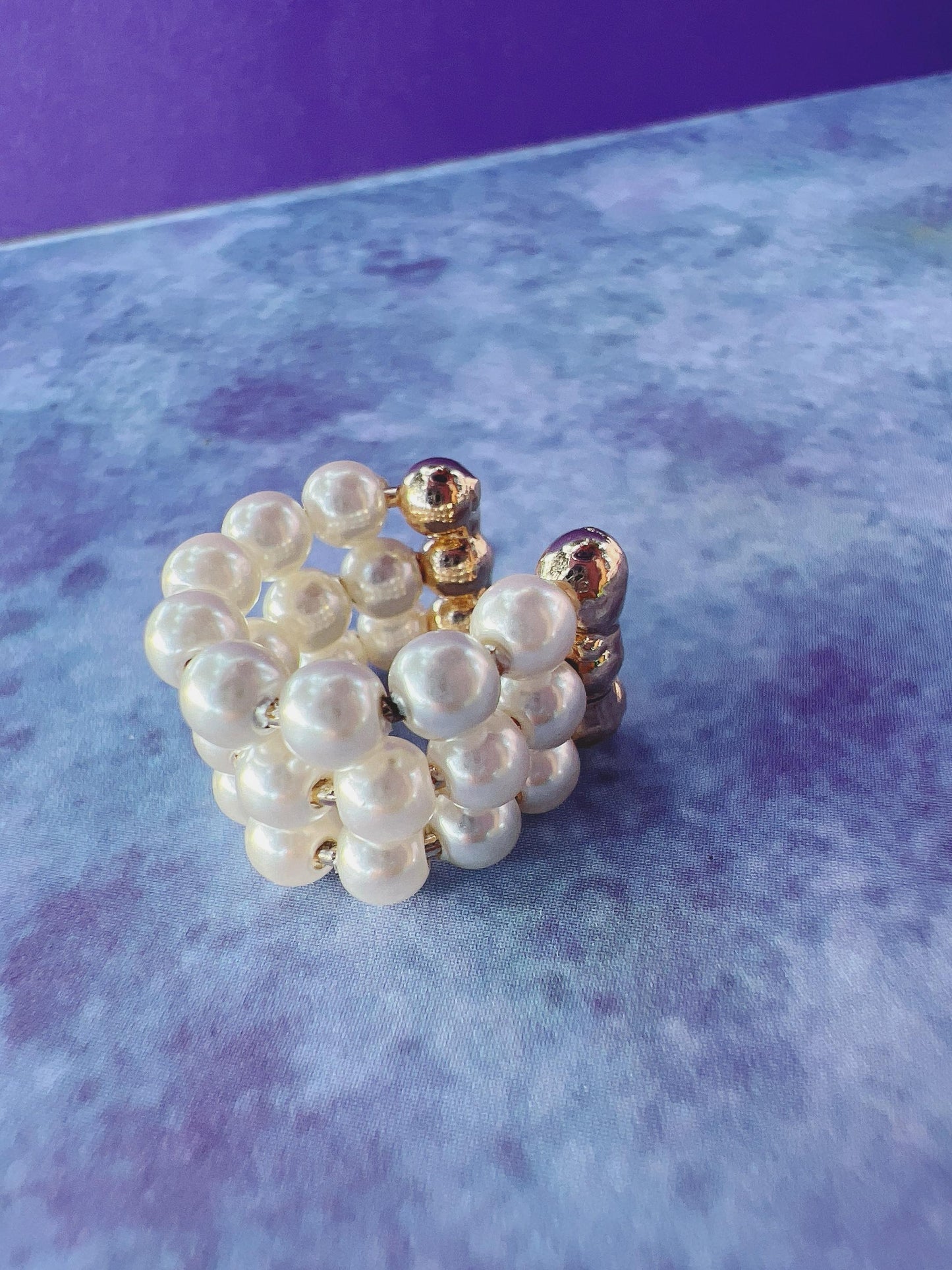 EARCUFF PEARL LOVER