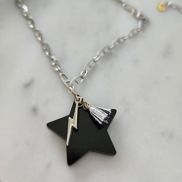 Collar - Night Star de Acrílico