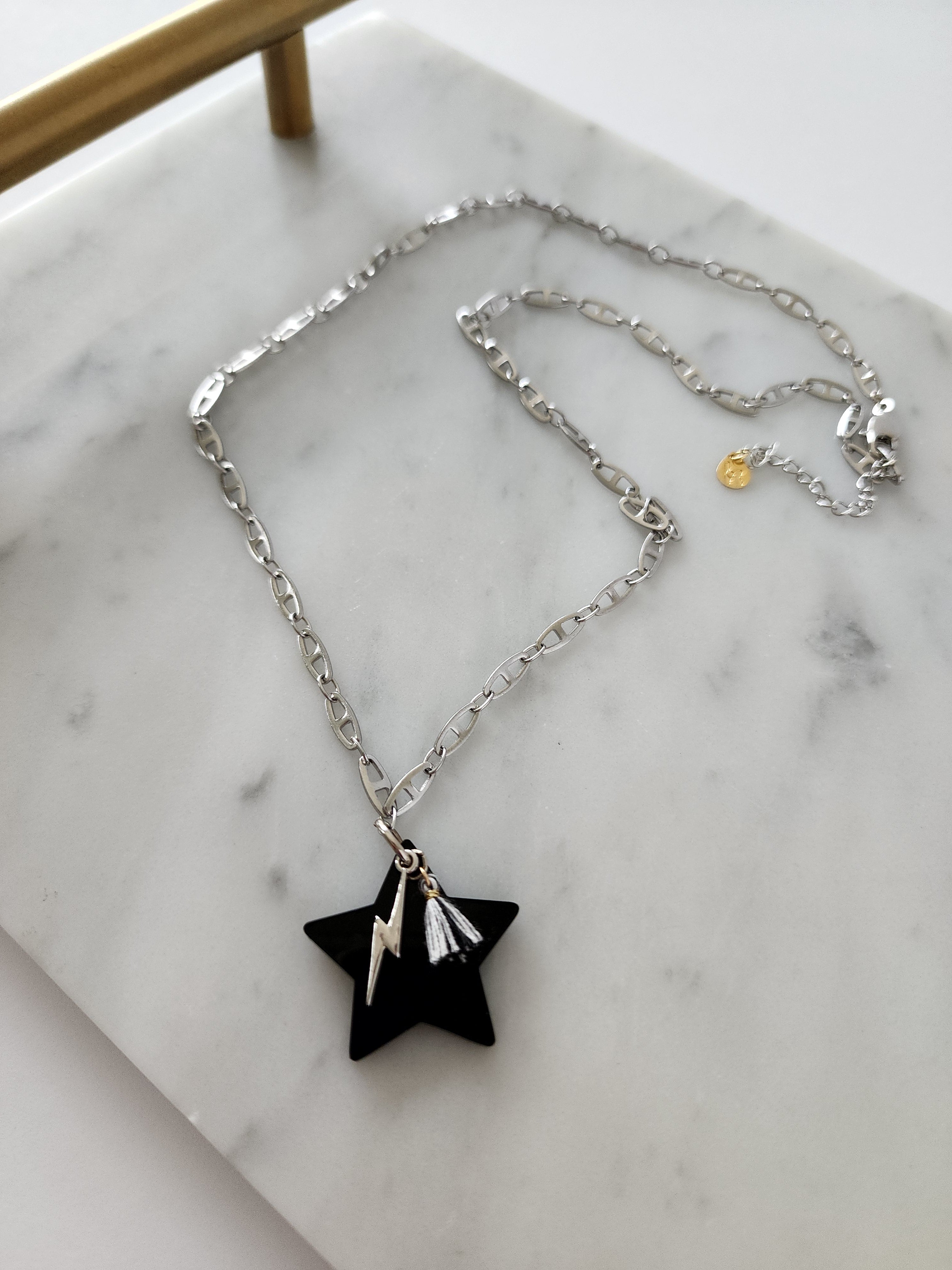 Collar - Night Star de Acrílico