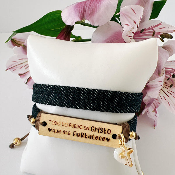 Pulseras - Todo lo puedo en Cristo que me fortalece