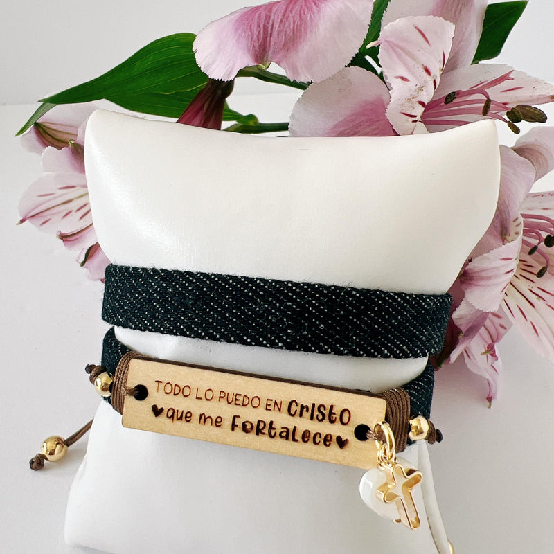 Pulseras - Todo lo puedo en Cristo que me fortalece