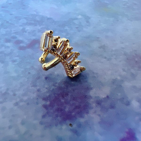 EARCUFF ZIRCONIA