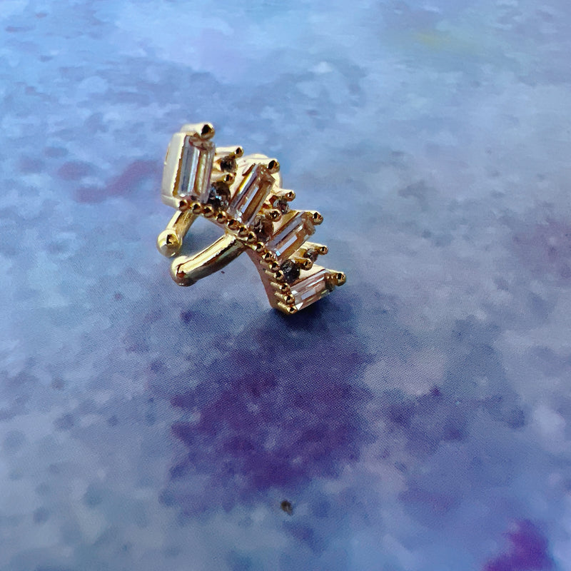 EARCUFF ZIRCONIA