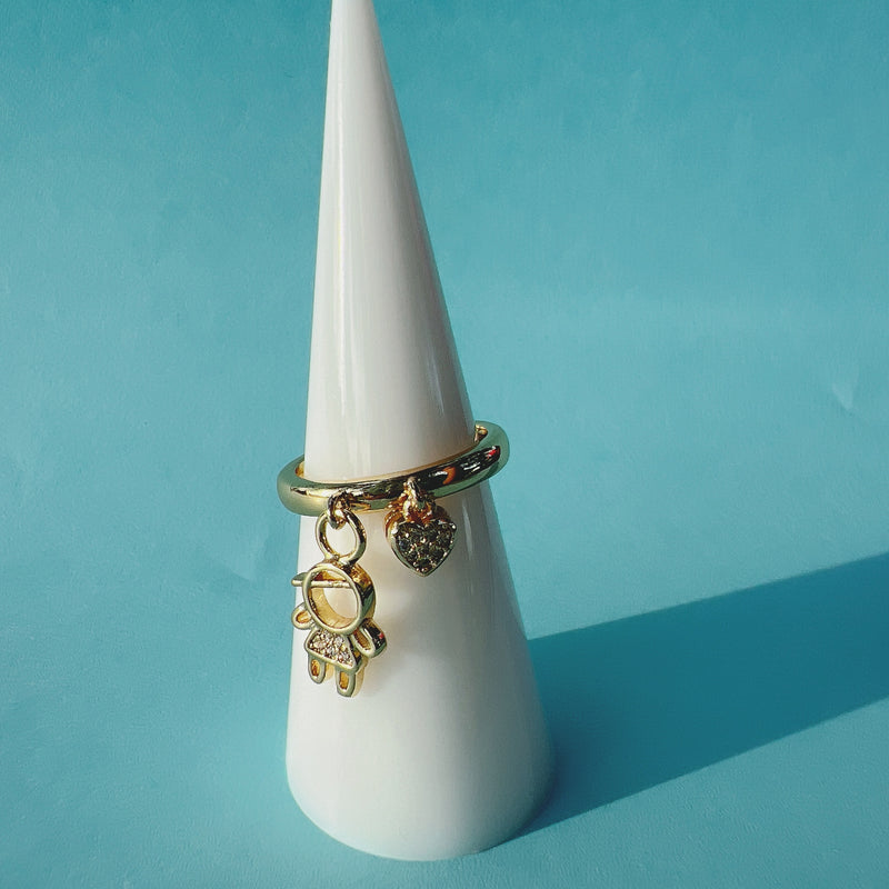 Anillo - Love Boy y Zirconia